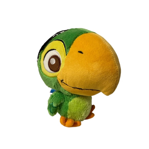 Disney Toys Jake And The Never Land Pirates Skully Plush The Disney Store Parrot Stuffed Toy